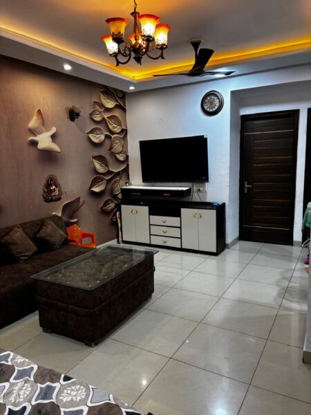 Furnished 2BHK Flat for Sale in Zirakpur with Roof Rights