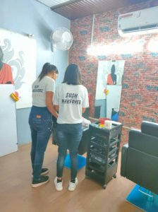 Sush Makeoverz Salon in Pathankot