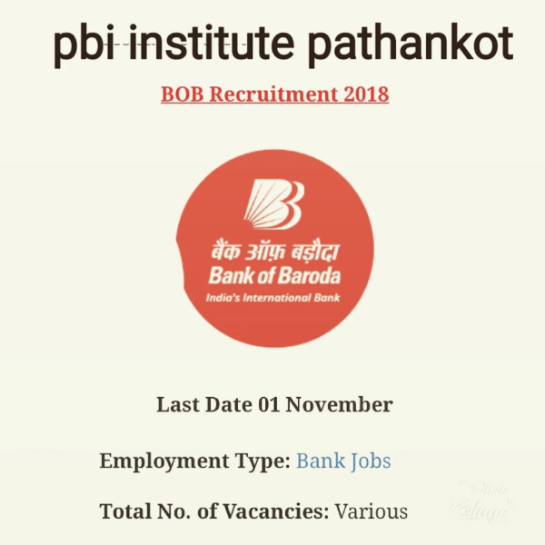 PBI Institute Govt Coaching Center in Pathankot