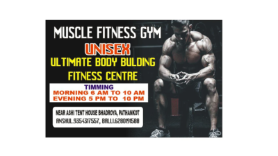 Muscle Fitness Unisex Gym in Pathankot