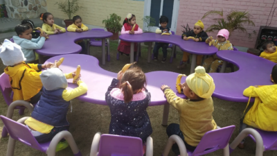 Smilestones Junior Day Care and Kindergarten in Gill Road, Hira Nagar Patiala