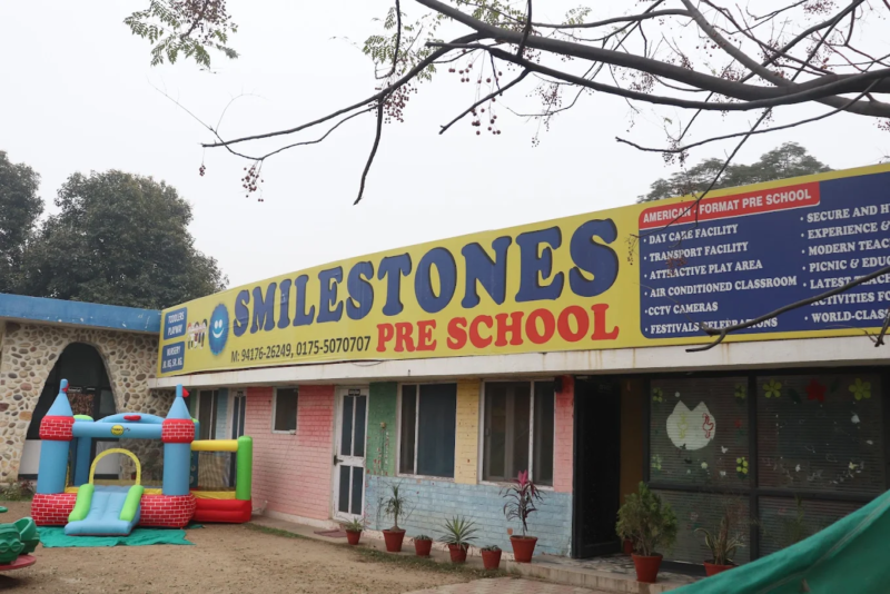 Smilestones Junior Day Care and Kindergarten in Gill Road, Hira Nagar Patiala