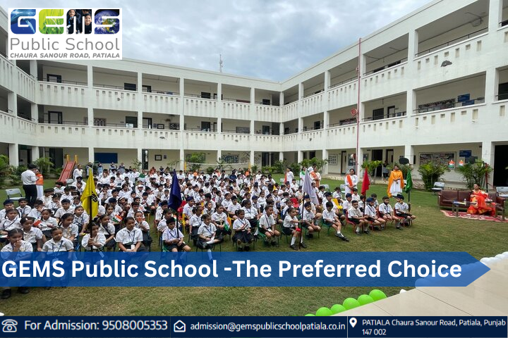 GEMS Public CBSE School near Sanaur Road, Chaura, Patiala