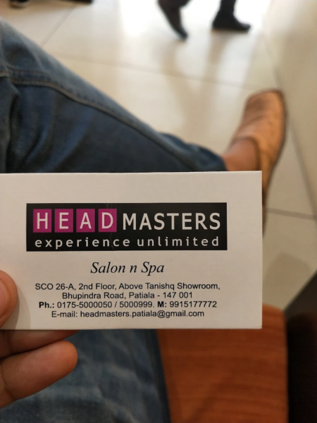 Headmasters Salon near Bhupindra Road, Patiala